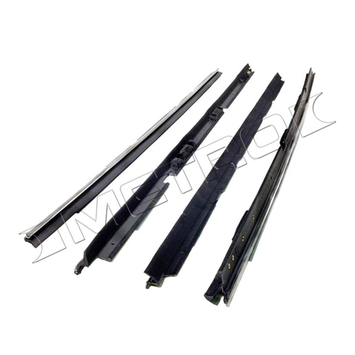Window Sweeper Kit. 4-Piece Kit. WINDOW SWEEPER KIT 78-87 EL CAMINO/CABALLERO L&R INNER/L&R OUTER SW